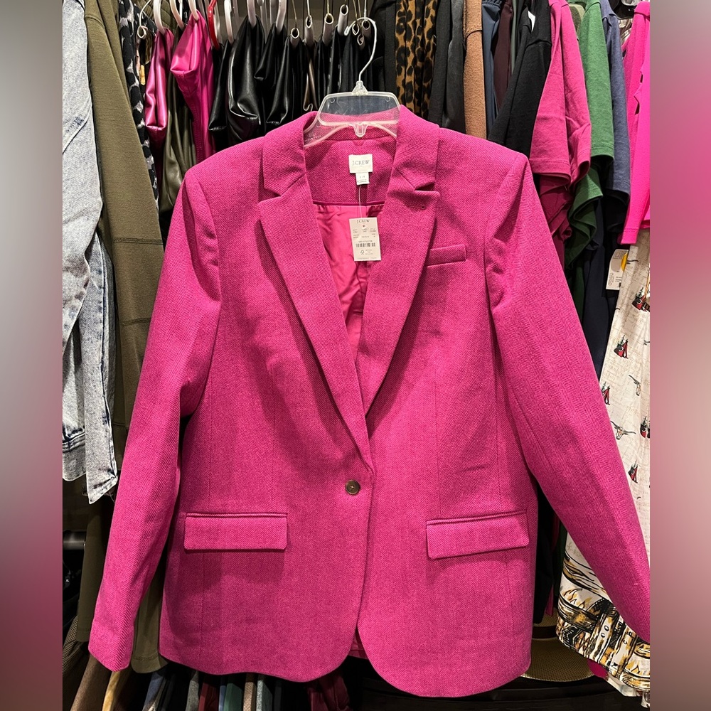 J. Crew Pink Blazer
